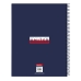 Notebook Benetton Varsity Grey Navy Blue A4 120 Sheets