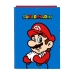 Folder Super Mario Play Blue Red A4