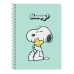 Agenda Snoopy Groovy Verde A5 80 Pagine