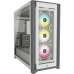 ATX Közepes Torony PC Ház Corsair iCUE 5000X RGB Fehér