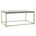 Konferenční stolek DKD Home Decor Černý Zlatá Mramor Železo 100 x 61 x 43 cm