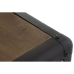 Ντουλάπα DKD Home Decor Μαύρο Φυσικό Μέταλλο Έλατο ξύλο ελάτου 130 x 44 x 136 cm