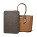 Women's Handbag Michael Kors 35S2G6KT9L-BROWN Brown 38 x 30 x 14 cm