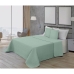 Bedspread (quilt) Decolores Liso Water 235 x 3 x 270 cm