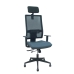 Kancelářská židle s opěrkou hlavky Horna P&C 10CRPCR Tmavě šedá