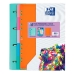 Ring binder Oxford Touch Multicolour A4+ (10 Units)