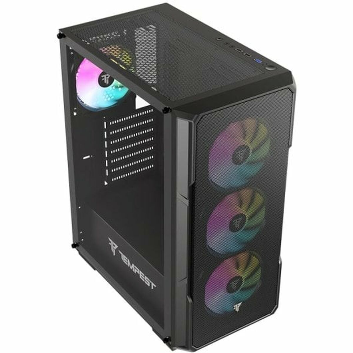 Case computer desktop ATX Tempest Garrison Nero