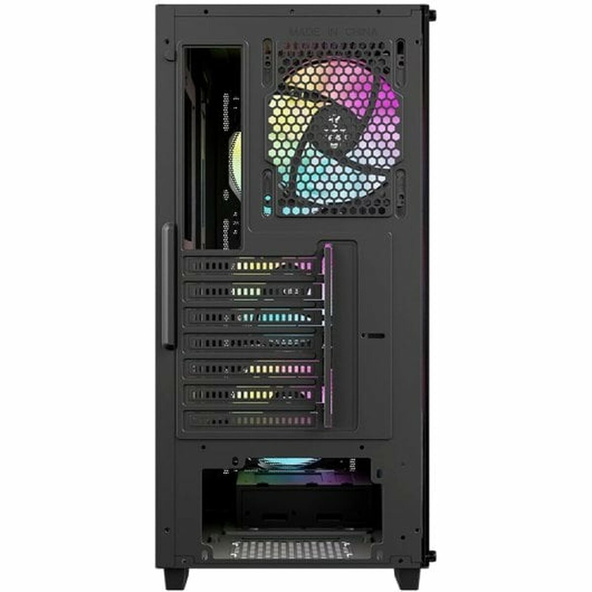 Case computer desktop ATX Tempest Garrison Nero