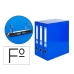 Ring binder Liderpapel MD31 A4 Blue 3 Units