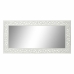 Настенное зеркало DKD Home Decor 160 x 2,5 x 80 cm Стеклянный Белый Индиец Деревянный MDF