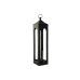 Lantern DKD Home Decor Black Aluminium Crystal 21 x 21 x 91 cm