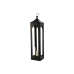 Lantern DKD Home Decor Black Aluminium Crystal 21 x 21 x 91 cm