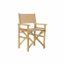 Záhradná stolička DKD Home Decor Brązowy Naturalny Sosna 56 x 48 x 87 cm (56 x 48 x 87 cm)