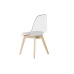 Blagavaonska stolica DKD Home Decor Bijela Providan Prirodno 54 x 47 x 81 cm