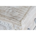 Coffre DKD Home Decor 88 x 40 x 45 cm Blanc Laiton Bois de manguier