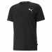 Pánske tričko s krátkym rukávom Puma Essentials Small Logo Čierna