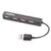 USB Hub Digitus by Assmann 85040 Sort