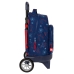 Schulrucksack mit Rädern Spider-Man Neon Marineblau 33 X 45 X 22 cm