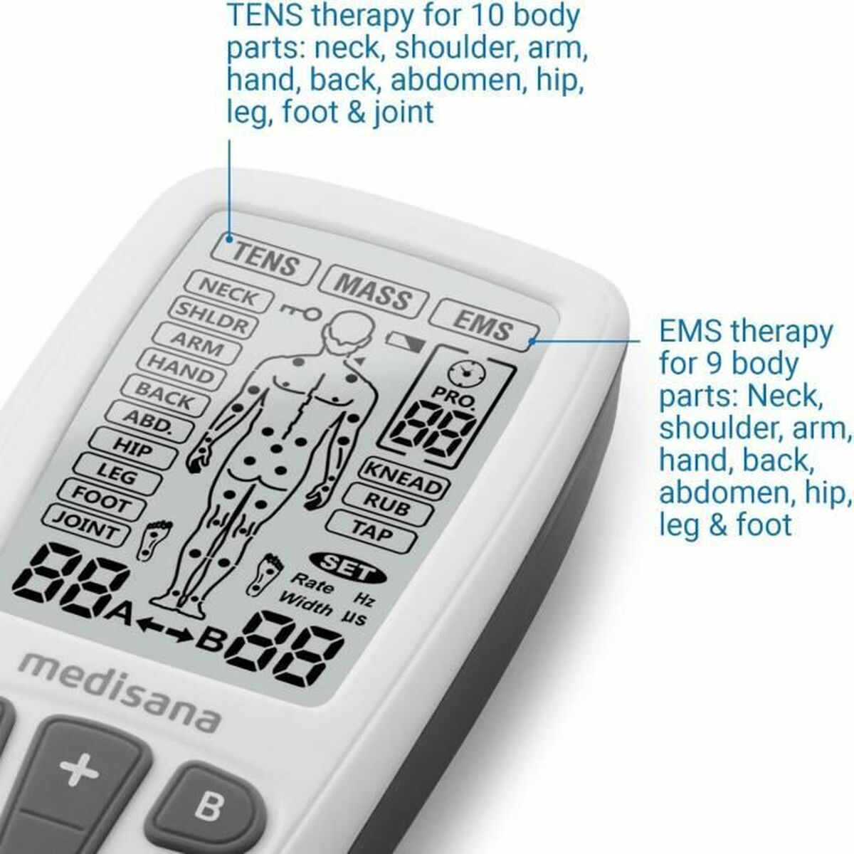 Muscular Elektromuskelstimulator Medisana