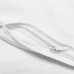 Κάλυψη μαξιλαριού Belum Plumeti Λευκό 50 x 50 cm Ανθεκτικό στους λεκέδες