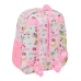 3D Child bag Hello Kitty Green Pink 27 x 33 x 10 cm