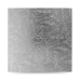 Kagefad Algon Sølvfarvet 40 x 40 x 1,5 cm Firkantet (12 enheder)