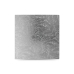 Kagefad Algon Sølvfarvet 30 x 30 x 1,5 cm Firkantet (18 enheder)
