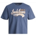Heren-T-Shirt met Korte Mouwen Jack & Jones JJLEGO TEE SS O NECK 12246690 Blauw