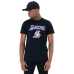 Heren-T-Shirt met Korte Mouwen New Era  NOS NBA LOSLAK 60416756  Zwart