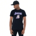 Men’s Short Sleeve T-Shirt New Era  NOS NBA LOSLAK 60416756  Black