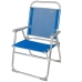 Strand szék Aktive Gomera Kék 48 x 88 x 50 cm Alumínium Összecsukható (4 egység)