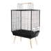 Bird cage Zolux Neo Jili H80 Black 78 x 81 x 48 cm