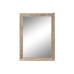 Sienas spogulis Home ESPRIT Dabisks Tīkkoks Pārstrādāta Koks Alpino 53 x 4 x 76 cm
