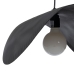 Lámpara de Techo Negro Aluminio 220-240 V 62 x 34 x 30 cm