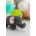 Mjukisleksak Crochetts Bebe Brun Elefant 27 x 13 x 11 cm