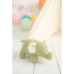 Bamse Crochetts Bebe Grønn Elefant 27 x 13 x 11 cm