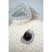 Fluffy toy Crochetts AMIGURUMIS MINI White Horse 38 x 42 x 18 cm