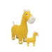 Плюшевый Crochetts AMIGURUMIS PACK Жёлтый Лошадь 38 x 18 x 42 cm 94 x 33 x 100 cm 2 Предметы
