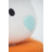 Pūkuotas žaislas Crochetts Bebe Mėlyna Balta Pelė 28 x 32 x 19 cm
