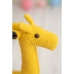 Knuffel Crochetts AMIGURUMIS MINI Geel Giraf 53 x 55 x 16 cm
