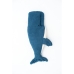 Pehmolelu Crochetts OCÉANO Tummansininen Valas 28 x 75 x 12 cm