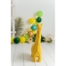 Peluche Crochetts AMIGURUMIS MINI Amarelo Girafa 53 x 55 x 16 cm