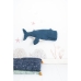 Plyšák Crochetts OCÉANO Tmavo modrá Veľryba 28 x 75 x 12 cm