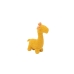 Jouet Peluche Crochetts Bebe Jaune Girafe 28 x 32 x 19 cm