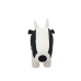 Fluffy toy Crochetts AMIGURUMIS MAXI White Black Cow 110 x 73 x 45 cm