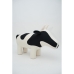 Fluffy toy Crochetts AMIGURUMIS MAXI White Black Cow 110 x 73 x 45 cm