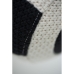 Bamse Crochetts AMIGURUMIS MAXI Hvid Sort Ko 110 x 73 x 45 cm