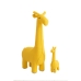 Mjukisleksak Crochetts AMIGURUMIS PACK Gul Giraff 53 x 16 x 55 cm 90 x 33 x 128 cm 2 Delar