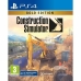 PlayStation 4 videohry Microids Gold edition Construction Simulator (FR)