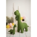 Laken Crochetts 30 x 42 x 1 cm Dinosaurio kvinne dejevel